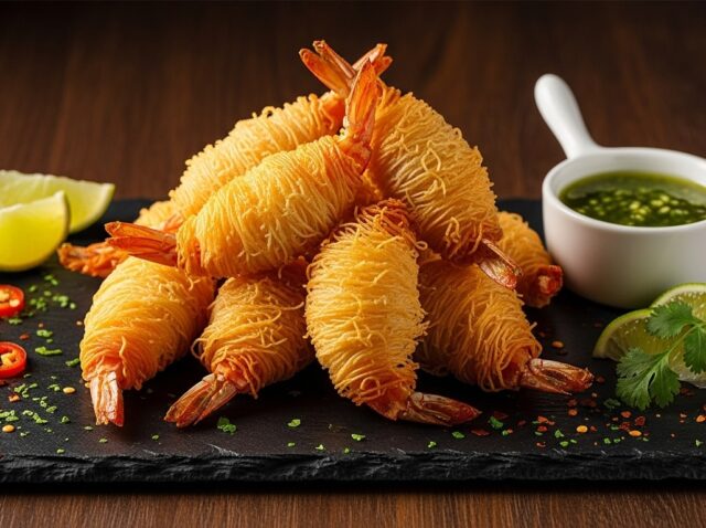 octofoods-golden-kataifi-shrimp-gourmet-plating
